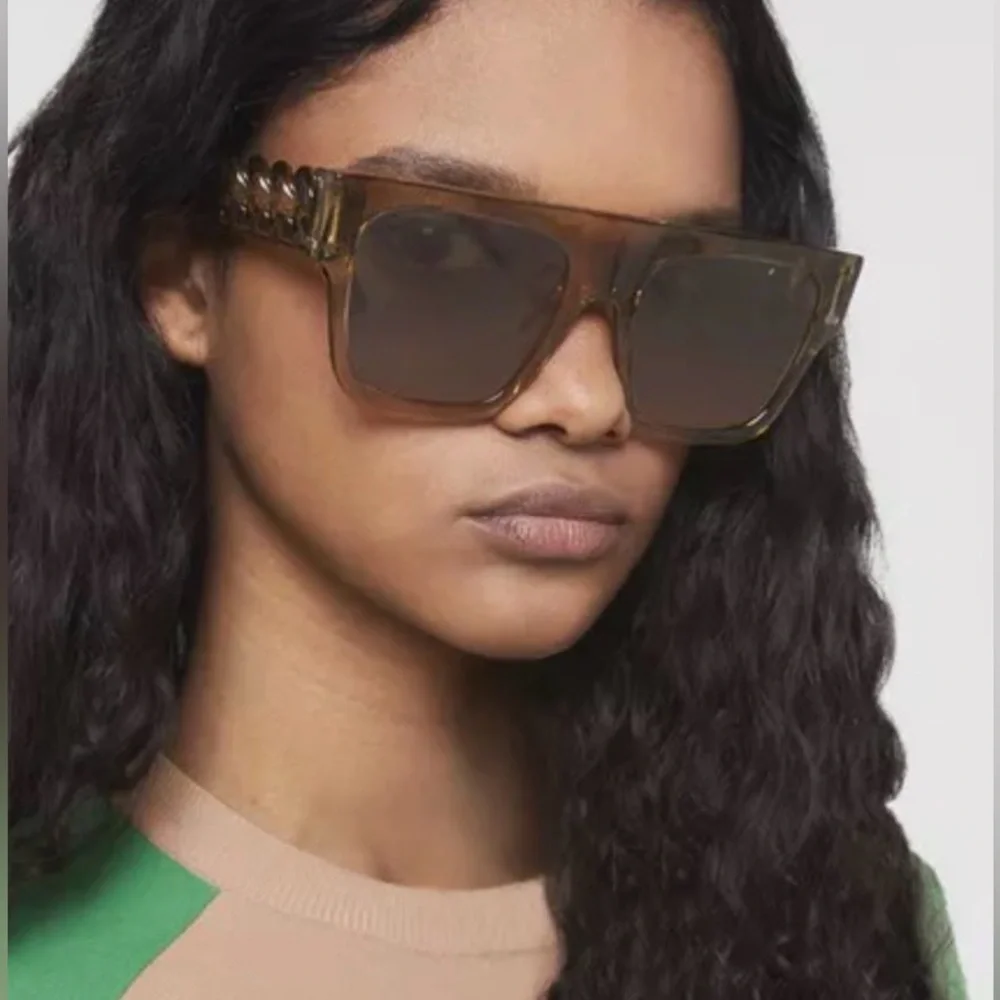 Stella McCartney Falabella Square Oversized Sunglasses - Picture 2 of 10